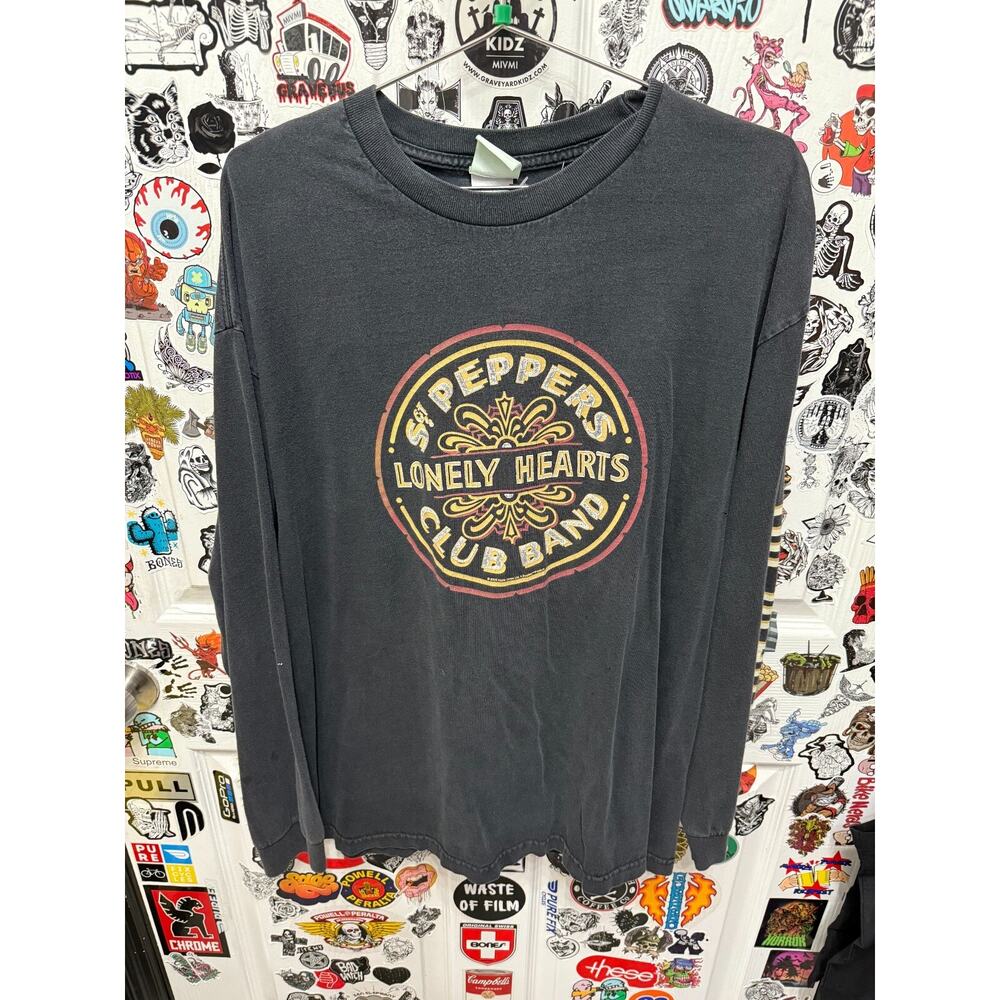2005 The Beatles Sgt. Peppers Lonely Hearts Club Band Long Sleeve Size XL